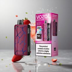 1 Strawberry Margarita Vozol Neon 45k 45000 Puffs1 Eper Margarita 20ml e-liquid 800mAh akkumulátor vape Hungary