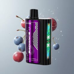 BLUE RAZZ CHERRY JNR Radiance 31000 Puffs KÉK MÁLNA CSERESZNYE 28ml E-liquid 950 mAh feltölthető akkumulátor vape Hungary