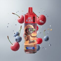 Blue Razz Cherry JNR Alien 10000 Puffs Kék Málna Cseresznye 850mAh Akkumulátor Kapacitás 20ml E-liquid vape Hungary