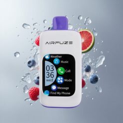 Blue Razz Ice AirFuze Smart Pro 40000 Puffs Kék Áfonya Jég 900mAh Tölthető Akkumulátor és 20ML E-Likvid