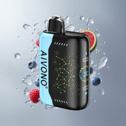 Blue Razz Ice Aivono Aim Boom 25000 Puffs Kék Áfonya Jég 28 ml előre töltött 650 mAh tiszta kobalt tölthető elem vape Hungary