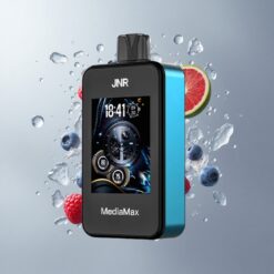 Blue Razz Ice JNR Mediamax 40000 Puffs Kék Áfonya Jég 21mL E-liquid Kapacitás 1000mAh Akkumulátor Kapacitás vape Hungary