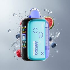 Blue Razz Ice NEXA PIX 40K Kék Málna Jég Látható E-Liquid Tartály Beállítható Légáramlás vape Hungary