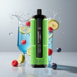 Blue Razz Lemonade Al Fakher Crown Bar 15K Hypermax Kék Málna Limonádé 22ml E-liquid Kapacitás 15000 Füst Elérési Teljesítmény vape Hungary
