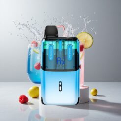 Blue Razz Lemonade - Pink Lemonade Fumot Ultra T32000 Kék Áfonya Limonádé - Rózsaszín Limonádé 32000 Füst és 800mAh Akkumulátor vape Hungary