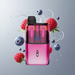 Blue Razz lce - Blueberry Raspberry Fumot Ultra T32000 Kék Áfonya Málna Jég - Blueberry Raspberry 32000 Szájrántás 800mAh Akkumulátor vape Hungary