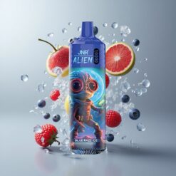Blue razz ice JNR Alien 10000 Puffs Kék áfonya jég 850mAh Akkumulátor Kapacitás 20ml E-liquid vape Hungary