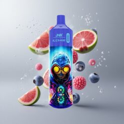 Blueberry Bubblegum JNR Alien Max 18000 Puffs Áfonya Buborékrágó Okos LED kijelző Kettős Mesh tekercs & Kettős mag vape Hungary
