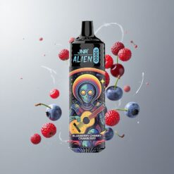 Blueberry Cherry Cranberry JNR Alien 10000 Puffs Áfonya Cseresznye Vörösáfonya 850mAh Akkumulátor Kapacitás 20ml E-liquid vape Hungary