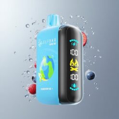 Blueberry Ice ELF BAR RAYA D3 25000 Puffs Disposable Vape Áfonya Jég 850mAh tölthető akkumulátor 23ml előre töltött e-liquid vape Hungary