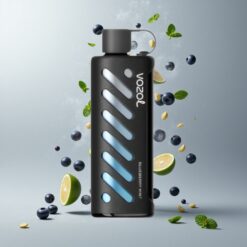 Blueberry Mint Vozol Gear Shisha 25000 Puffs Áfonya Menta 30 Ízletes íz Okos Chip: S.i.L.C Tech vape Hungary