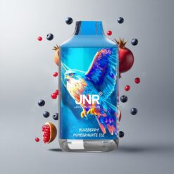 Blueberry Pomegranate lce JNR Falcon 16000 Puffs Áfonya Gránátalma Ice 16000 Puff 850 mAh Akkumulátor kapacitás vape Hungary