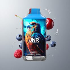 Blueberry Raspberry Cherry JNR Falcon 16000 Puffs Áfonya Málna Cseresznye 16000 Füst 850 mAh Akkumulátor vape Hungary