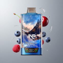 Blueberry Raspberry Cherry JNR Falcon Pro 28000 Áfonya Málna Cseresznye 28000 Löket 950mAh Akkumulátor Kapacitás vape Hungary