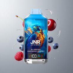 Blueberry Raspberry Cherry JNR Falcon X 18000 Puffs Áfonya Málna Cseresznye 18000 Puff 750mAh Akkumulátor Kapacitás vape Hungary