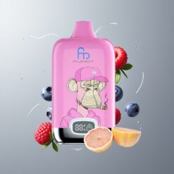 Blueberry Raspberry Fumot Tornado Digital Box 12000 Áfonya Málna 20ml E-Liquid 12000 Szájrántás vape Hungary