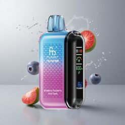 Blueberry Raspberry Hard Candy Fumot Tornado 20000 Áfonya Málna Hard Candy 20000 Füst Okos Kijelző vape Hungary