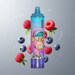Blueberry Raspberry RandM Fumot Tornado 15000 Áfonya Málna 15 000 füst 25ml folyadéktartalom vape Hungary