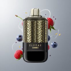 Blueberry Sour Raspberry & Cherry ELF BAR COMBO 25000 Puffs Disposable Vape Áfonya Savanyú Málna & Cseresznye 700mAh Akkumulátor és 22m E-liquid vape Hungary