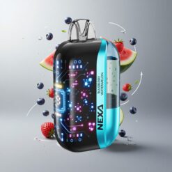Blueberry Watermelon NEXA Ultra 50000 Puffs Áfonya Görögdinnye 20ml Előre Töltött 800mAh Akkumulátor vape Hungary