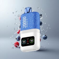 Blueberry ice Aivono Aim Magic 20000 Áfonya jég 20000 löket 26ml e-lé kapacitás vape Hungary