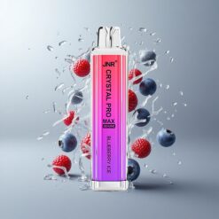 Blueberry ice JNR Crystal Pro Max 5000 Puffs Áfonya jég Akár 5000 szívás 1400mAh akkumulátor kapacitás vape Hungary