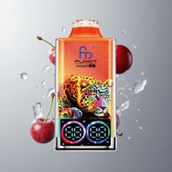 Cherry Ice Fumot Leopard 40K Cseresznye Jég 700mAh Akkumulátor Típus-C Töltés vape Hungary