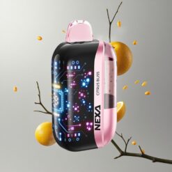 Citrus Bliss NEXA Ultra 50000 Puffs Citrus Élvezet Látható E-Liquid Tartály 3D Íves Kijelző vape Hungary