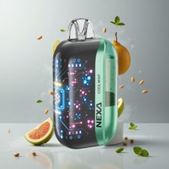 Cool Mint NEXA Ultra 50000 Puffs Hűvös Mentol 20ml előre töltött 800mAh akkumulátor vape Hungary