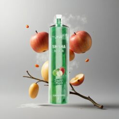 Double Apple JNR Shisha Hookah 12000 Puffs Kettős Alma 12000 Füst 750mAh akkumulátor kapacitás Type-C gyorstöltés vape Hungary