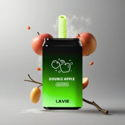 Double Apple Lavie Aurora 11000 Puffs Kettős Alma 11000 Füst 22ML E-liquid kapacitás vape Hungary