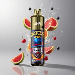 Fizzy Cherry Cola JNR Joker 24K Puffs Buborékos Cseresznyes Kóla 24000 Böfögés 2% nikotintartalom vape Hungary
