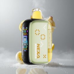 Frozen Banana NEXA PIX 40K Fagyott Banán Látható E-Liquid Tartály 40000 Füst 50 mg/mL Nikotinszint vape Hungary
