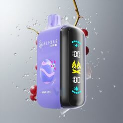 Grape Ice ELF BAR RAYA D3 25000 Puffs Eldobható Vape Jég Szőlő 23ml előre töltött 850mAh feltölthető akkumulátor vape Hungary