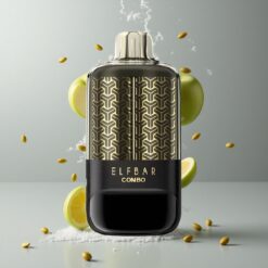 Green Apple & Double Apple Shisha ELF BAR COMBO 25000 Puffs Disposable Vape Zöld Alma & Kettős Alma Shisha E-liquid: 22ml Puffok: 25000 vape Hungary