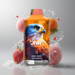 Hubba Bubba Strawberry JNR Falcon 16000 Puffs Hubba Bubba Eper 16000 Füst 850 mAh Akkumulátor Kapacitás vape Hungary