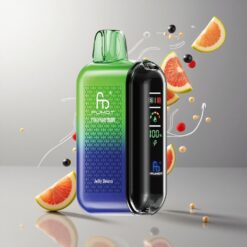 Jelly Beans Fumot Tornado 20000 Jelly Beans 850mAh feltölthető akkumulátor és 20ml e-liquid kapacitás vape Hungary