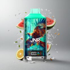 Kiwi Watermelon ice JNR Falcon X 18000 Puffs Kivi Görögdinnye jég 18000 Puffs 750mAh Akkumulátor 24ml E-liquid Kettős Rács Tekercs Digitális Kijelző Type-C Gyorstöltés Nikotintartalom: 0%2%5% | vape Hungary