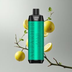 Lemon Mint Al Fakher Crown Bar 8000 Kristály Citrom Menta 8000 Puff 18ml E-liquid 600mAh Vape Hungary