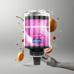 Love 66 JNR Mega Shisha Hookah Desktop Compatibility Love 66 702mm × 270mm × 1432mm Méret 2200mAh Újratölthető Akkumulátor vape Hungary