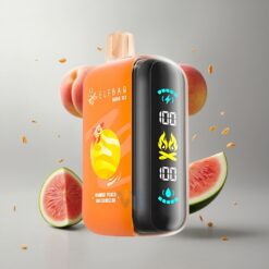 Mango Peach Watermelon ELF BAR RAYA D3 25000 Puffs Disposable Vape Mango Peach Watermelon (850mAh tölthető akkumulátor 23ml előre töltött e-liquid) vape Hungary
