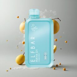 Miami Mint Elf Bar Raya D1 13000 Puffs1 Miami Menta 18ml e-liquid előre töltve 650mAh vape Hungary