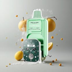 Miami Mint JNR Vape Watch 30000 Puffs Miami Menta 30 000 slukk (Normál mód) 1000mAh akkumulátor vape Hungary