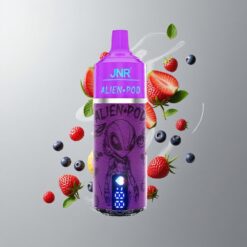 Mixed Berries JNR Alien Pod 13000 Puffs Vegyesbogyók Akkumulátor-kapacitás 850mAh 20ml E-liquid vape Hungary