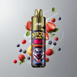 Mixed Berries JNR Joker 24K Puffs Vegyes Bogyók 800mAh Akkumulátor és 24000 Szuívás vape Hungary