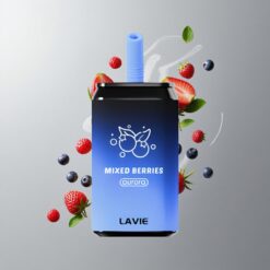 Mixed Berries Lavie Aurora 11000 Puffs Vegyes Bogyók 11000 Puff 22ML E-liquid kapacitás vape Hungary
