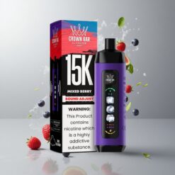 Mixed Berry Al Fakher 15k Ice Adjust Clouds Mixed Berry 15.000mAh Akkumulátor Kapacitás & Beépített Hookah Hanghullámok Hangszóróval vape Hungary
