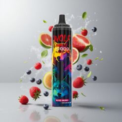 Mixed Berry JNR Wolf 10000 Puffs Vegyesbogyó 10000 Puff 20ml E-liquid Kapacitás vape Hungary