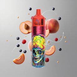 Peach Berries Fumot Randm Tornado 30000 Őszibarack-Bogyók 30 000 lövet 30mL előre feltöltött e-liquid vape Hungary