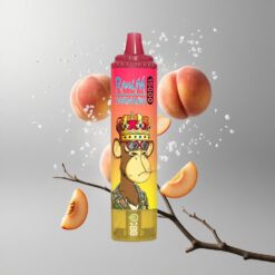 Peach Ice RandM Fumot Tornado 15000 Őszibarack Jég 25ml Folyadékkapacitás 850mAh Akkumulátor vape Hungary